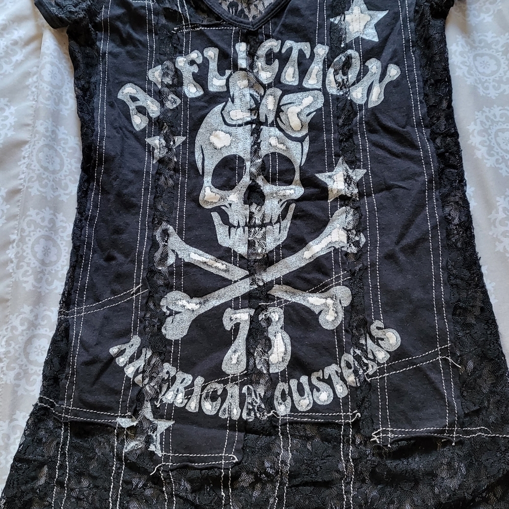 Affliction women's tshirt